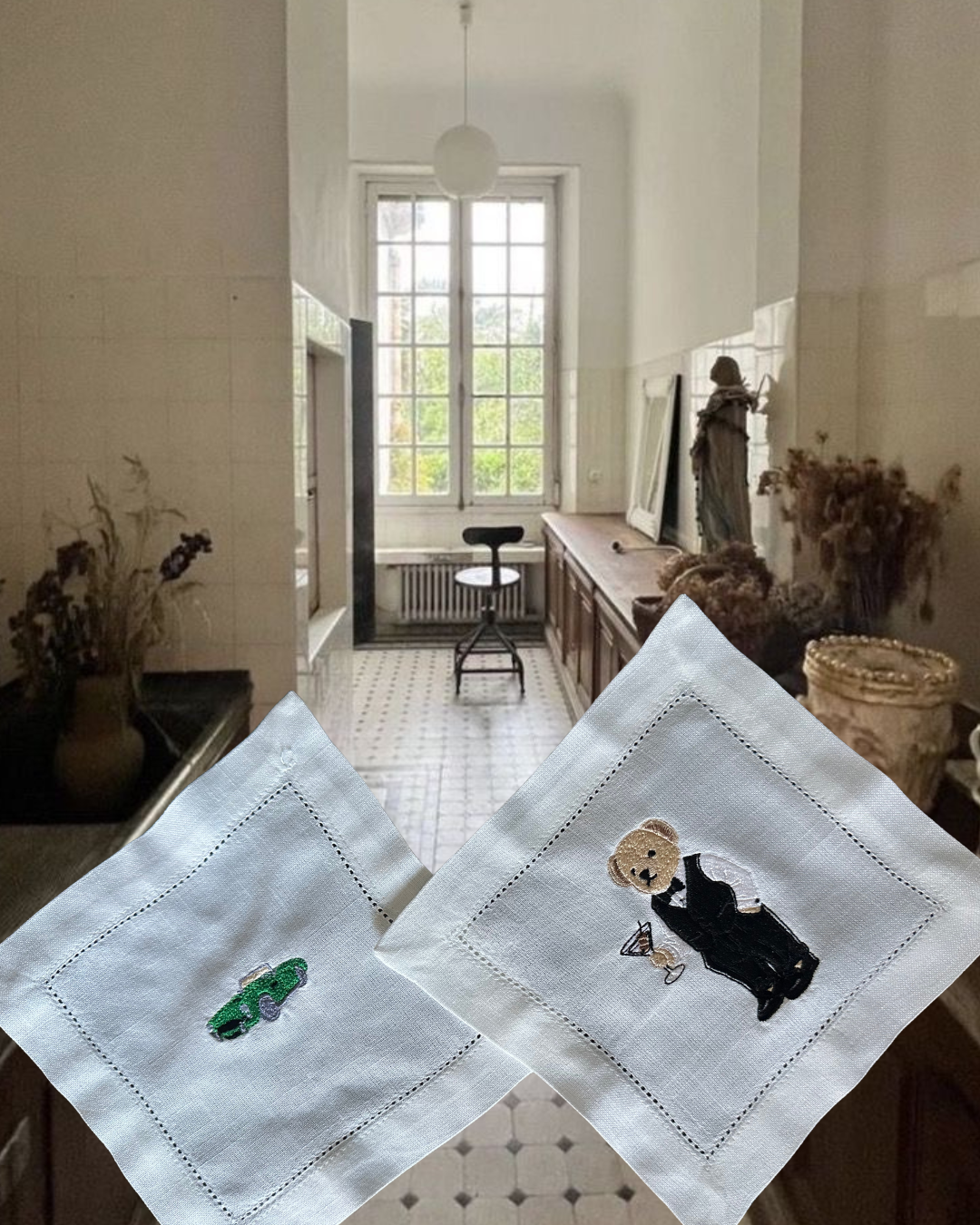 Mr Buttler Nibbles Napkin